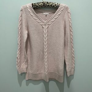 womens tan maurice’s size medium sweater